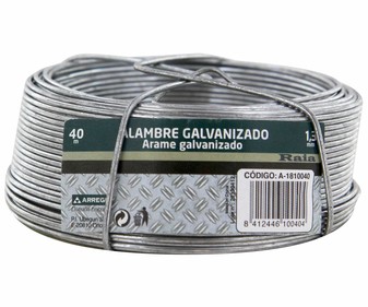 Bobina de alambre galvanizado de 40 metros Bobina de alambre galvanizado de 40 metros