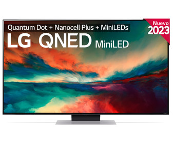 Televisión 139,7 cm (55") QNED MiniLED LG 55QNED866RE 4K, HDR, SMART TV, WIFI, BLUETOOTH, TDT T2, USB reproductor y grabador, 4HDMI, 100HZ. Televisión 139,7 cm (55") QNED MiniLED LG 55QNED866RE 4K, HDR, SMART TV, WIFI, BLUETOOTH, TDT T2, USB reproductor y grabador, 4HDMI, 100HZ.