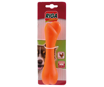 Hueso de goma con sabor a pollo para perros RIGA 1 uds. Hueso de goma con sabor a pollo para perros RIGA 1 uds.