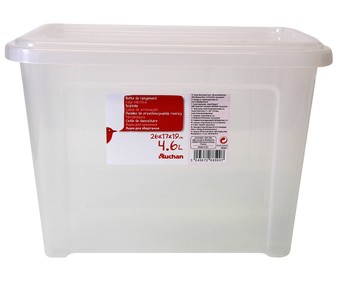 Caja multiúsos 4,6 litros con tapa Caja multiúsos 4,6 litros con tapa
