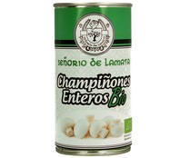 Champiñones enterios ecológicos SEÑORÍO DE LAMATA lata de 185 g. Champiñones enterios ecológicos SEÑORÍO DE LAMATA lata de 185 g.