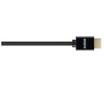 Cable HAMA de HDMI macho a HDMI macho, 2 metros, Ultra High speed 8K, terminales dorados, color negro.