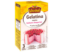 Gelatina neutra en polvo VAHINÉ 18 g.