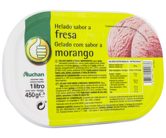 Helado de fresa 1 l Helado de fresa 1 l