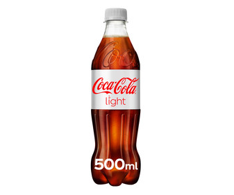 Refresco de cola Light COCA COLA botella de 50 cl. Refresco de cola Light COCA COLA botella de 50 cl.