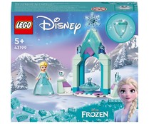 Patio del Castillo de Elsa con 53 piezas, LEGO DISNEY 43199.
