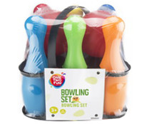 Conjunto de bolos 8 piezas de 22 cm, ONE TWO FUN ALCAMPO.