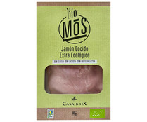 Jamón cocido extra loncheado ecológico CASA BOIX 80 g.