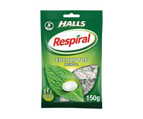 Caramelos bolsa eucaliptus mentol RESPIRAL 150 g.