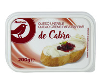 Crema de queso de cabra para untar PRODUCTO ALCAMPO 200 g.