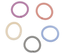 Coleteros en espiral (5 cm) de diferentes colores BETER 6 uds.