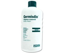 Gel para baño o ducha sin jabón y con agentes antisépticos ISDIN Germisdin 1000 ml.