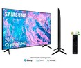 Televisión 190,5 cm (75") LED SAMSUNG TU75CU7105KXXC HDR 10+, SMART TV, WIFI, BLUETOOTH, TDT T2, USB reproductor y grabador, 3HDMI, 2300HZ.