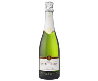 Cava brut nature botella de 75 centilitros Cava brut nature botella de 75 centilitros