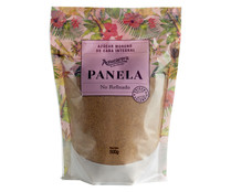 Panela, azúcar moreno de caña integral AZUCARERA 500 g.