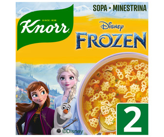 Sopa deshidratada de Frozen KNORR 40 g. Sopa deshidratada de Frozen KNORR 40 g.