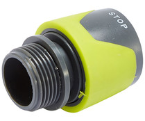 Conector macho a rosca para manguera, 3/4 GARDEN STAR ALCAMPO.