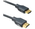 Cable PHILIPS SWV5401H/10 de HDMI macho a HDMI macho, 1,8 metros, terminales dorados, color negro.