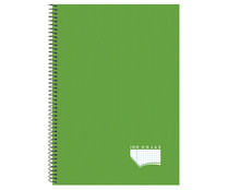 Cuaderno A4 con cuadrícula de 100 hojas de 70 gr, PRODUCTO ALCAMPO. Cuaderno A4 con cuadrícula de 100 hojas de 70 gr, PRODUCTO ALCAMPO.