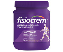 Col&aacute;gneo con magnesio y vitamina C, de f&aacute;cil disoluci&oacute;n y sabor naranja FISIOCREM Active 480 g.