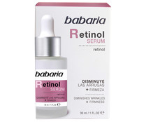 Sérum con retinol y acción anti-arrugas BABARIA 30 ml.