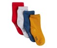 Lote de 4 pares de calcetines para bebé IN EXTENSO, talla 24/26.