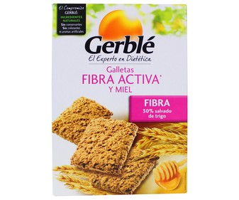 Galletas de fibra activa GERBLE 400 g. Galletas de fibra activa GERBLE 400 g.
