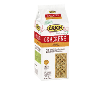 Crackers con sal 500 g.