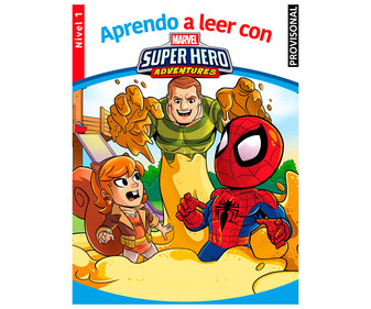 Aprendo a leer con Marvel Super Hero Adventures nivel 1, VV. AA. Género: infantil. Editorial Marvel. Aprendo a leer con Marvel Super Hero Adventures nivel 1, VV. AA. Género: infantil. Editorial Marvel.