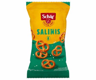 Salinis sin gluten SCHÄR 60 g. Salinis sin gluten SCHÄR 60 g.