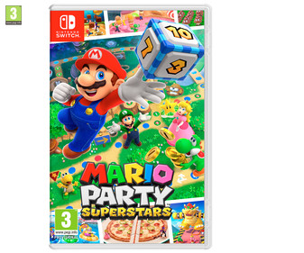 Mario Party Superstars para Nintendo Switch. Género: minijuegos. PEGI: +3. Mario Party Superstars para Nintendo Switch. Género: minijuegos. PEGI: +3.