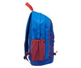 Mochila juvenil Neosport azul y rojo con 1 compartimento, bolsillos laterales y exterior, y gomas de sujección, 30x43x7cm YOUNGS ATTITUDE ALCAMPO.