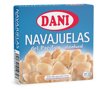 Navajuelas del pacífico al natural DANI lata de 63 gr.