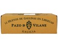 Huevos camperos frescos de categoria A y clase M - L PAZO DE VILANE 12 uds.