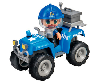 Quad con policía y accesorios incluidos, PINYPON ACTION. Quad con policía y accesorios incluidos, PINYPON ACTION.