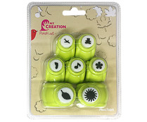 Set de mini perforadoras con figuras surtidas, PRODUCTO ALCAMPO. Set de mini perforadoras con figuras surtidas, PRODUCTO ALCAMPO.
