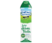Leche desnatada de vaca, de origen española CENTRAL LECHERA ASTURIANA 1 l.