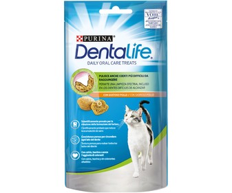 Dentalife Purina Pollo snack gatos sabor 40