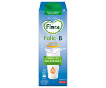 Preparado lácteo desnatado, enriquecido con ácido fólico y vitaminas FLORA Folic B original 1 l. 