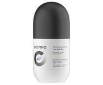 Desodorante roll-on para mujer con protección anti-transpirante de hasta 48 horas COSMIA 50 ml.