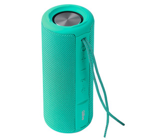 Mini altavoz portátil QILIVE Q.1639, 10W, BLUETOOTH, micrófono, resistente al agua. Mini altavoz portátil QILIVE Q.1639, 10W, BLUETOOTH, micrófono, resistente al agua.