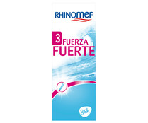 Agua de mar para limpieza nasal fuerza 3 (fuerte)  RHINOMER 135 ml.