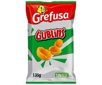 Snack de maíz Gublins sabor barbacoa GREFUSA, bolsa 135g