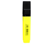  Marcador fluorescente, punta biselada y tinta antisecado, PRODUCTO ECONÓMICO ALCAMPO.