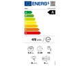 Lavadora HAIER HW90-B14939-IB capacidad de carga: 9KG, clasificación energética: A, 1400RPM, H: 85cm, A: 60cm, F: 60cm.