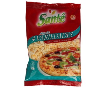 Queso rallado mezcla SANTÉ 150 g. Queso rallado mezcla SANTÉ 150 g.
