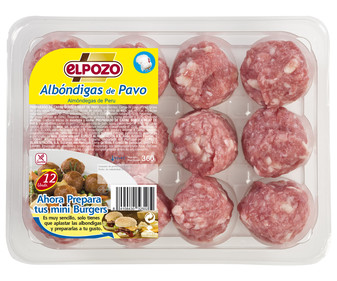 Albóndigas de pavo 360 gr. Albóndigas de pavo 360 gr.