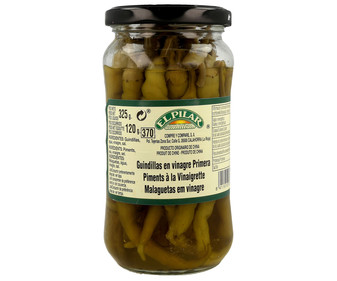 Guindillas en vinagre EL PILAR, 120 g. Guindillas en vinagre EL PILAR, 120 g.