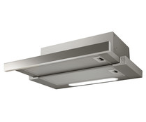 Campana extractora extraíble S&P GET-60 E Plus, capacidad extracción: 370 m3/h, velocidades: 3, motores: 1, A: 60cm