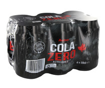 Refresco de cola Zero sin azúcar PRODUCTO ALCAMPO pack 6 uds. x 33 cl.
